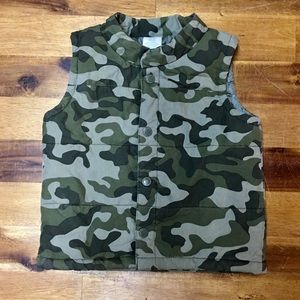 Camouflage Vest Boys 3T